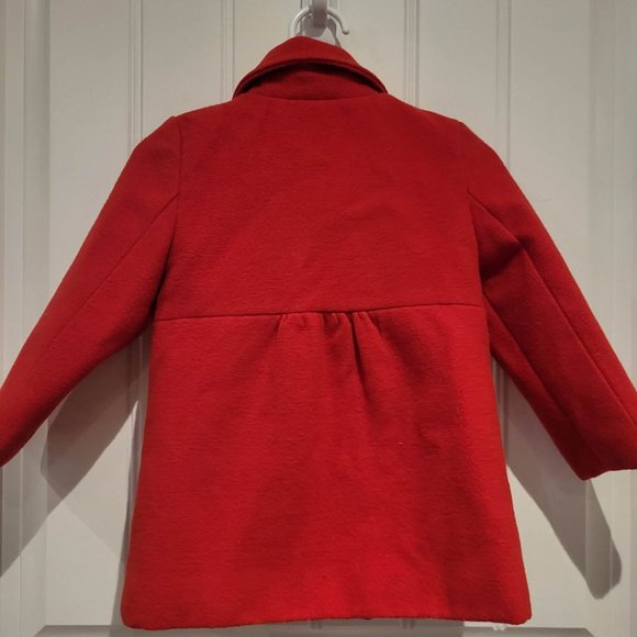 2/$30 🏷 Joe Fresh Red Peacoat Size 12-18m - Picture 3 of 3